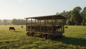 Mobile Stallstrukturen auf der Weide: Praxiserfahrungen