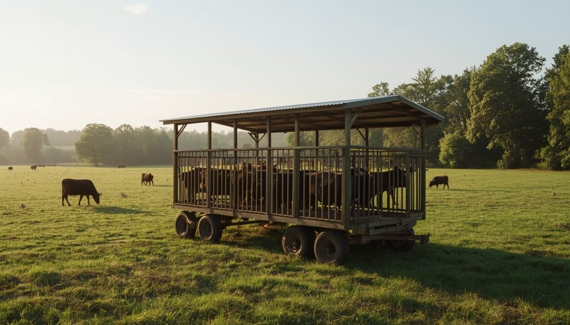 Mobile Stallstrukturen auf der Weide: Praxiserfahrungen