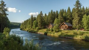 Rückzugsort am Fluss in Finnisch-Lappland! - NOA Villas