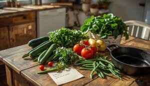 Sommerküche: Gartengemüse in deutschen Rezepten