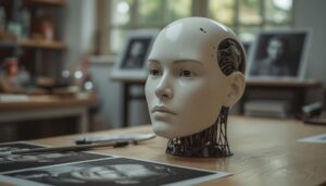 Robotergesicht nach Foto: So funktioniert es